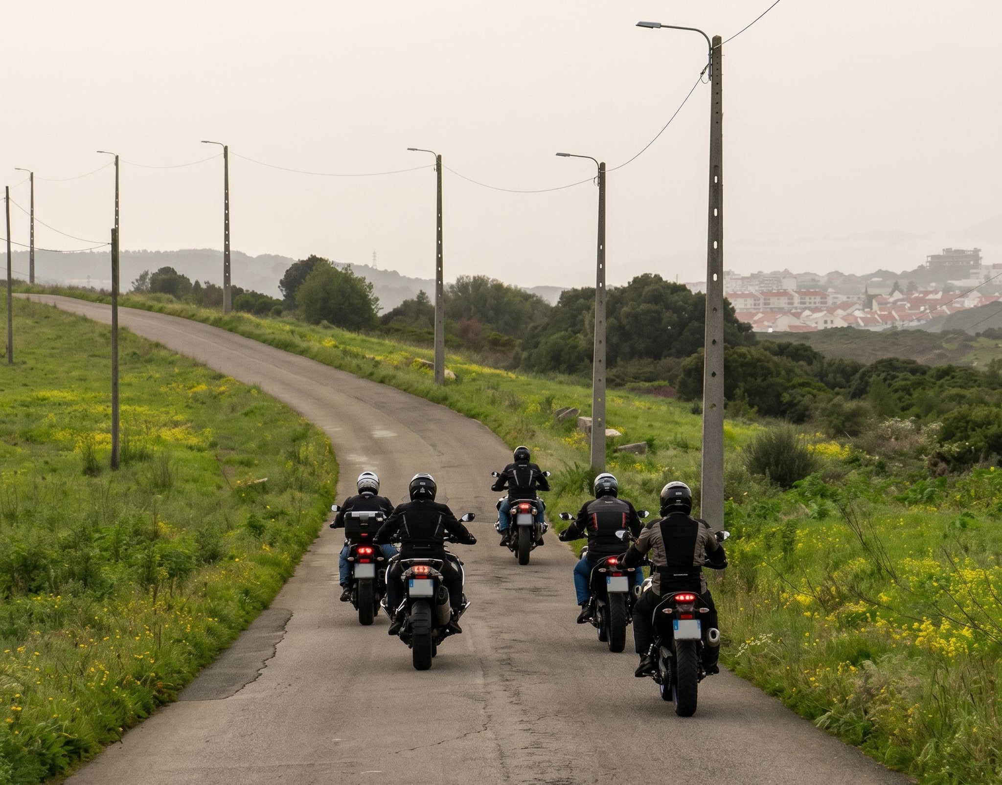 Grupo de motards